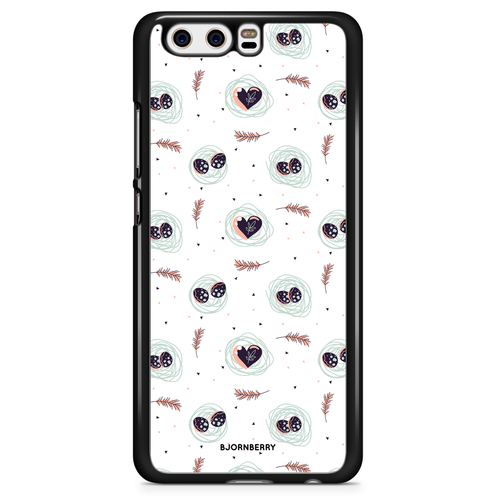 Huawei P10 Plus Case - Eggs and Hearts