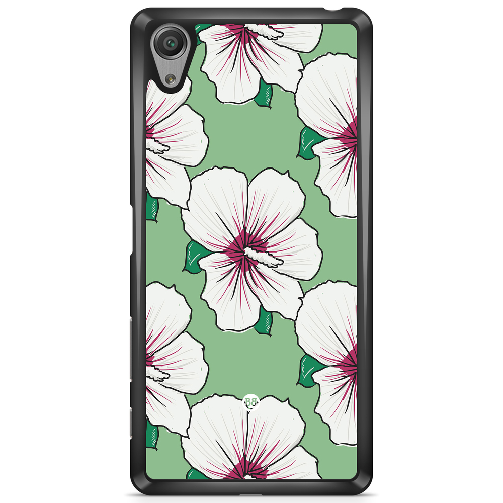 Sony Xperia XA Case - Creamy White Flowers