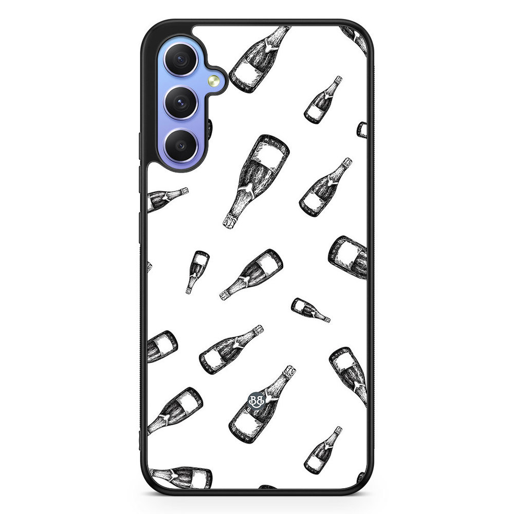 Samsung Galaxy A34 5G Case - Champagne Pattern