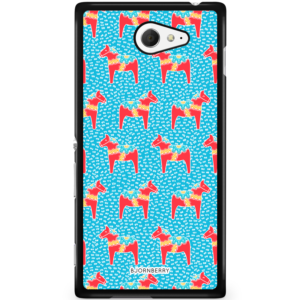 Sony Xperia M2 Aqua Case - Dala Horse