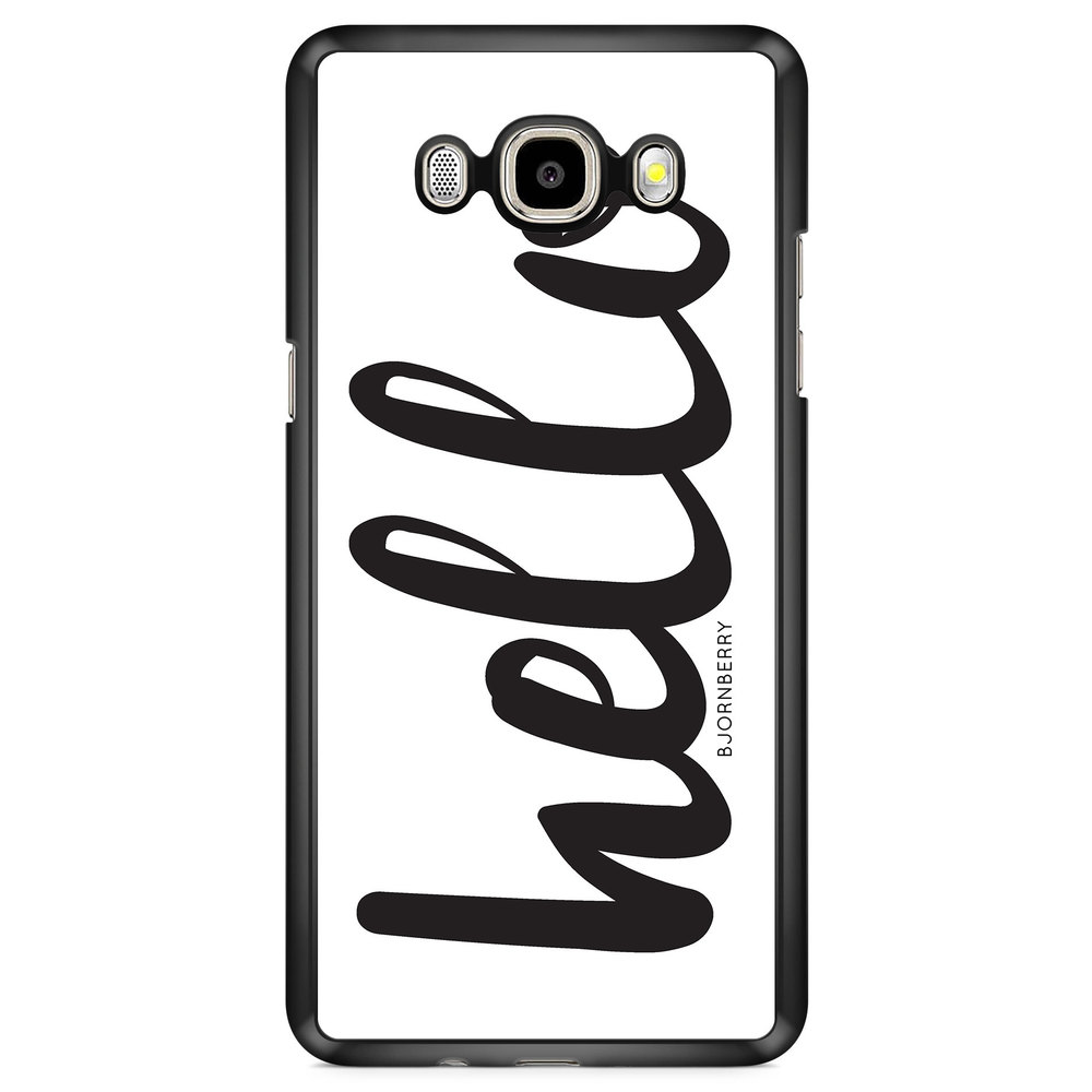 Samsung Galaxy J7 (2016) Case - Hello Black