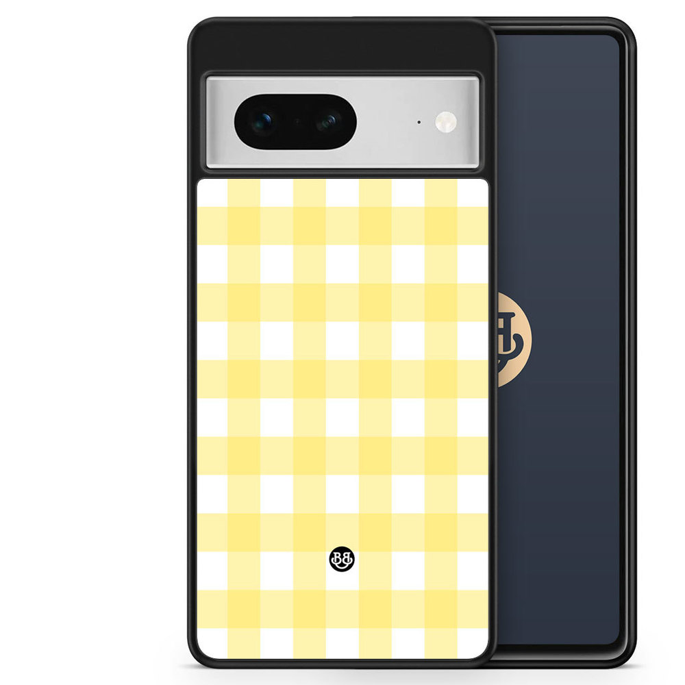 Google Pixel 7 Case - SUMMER GARDEN - Lemon Check