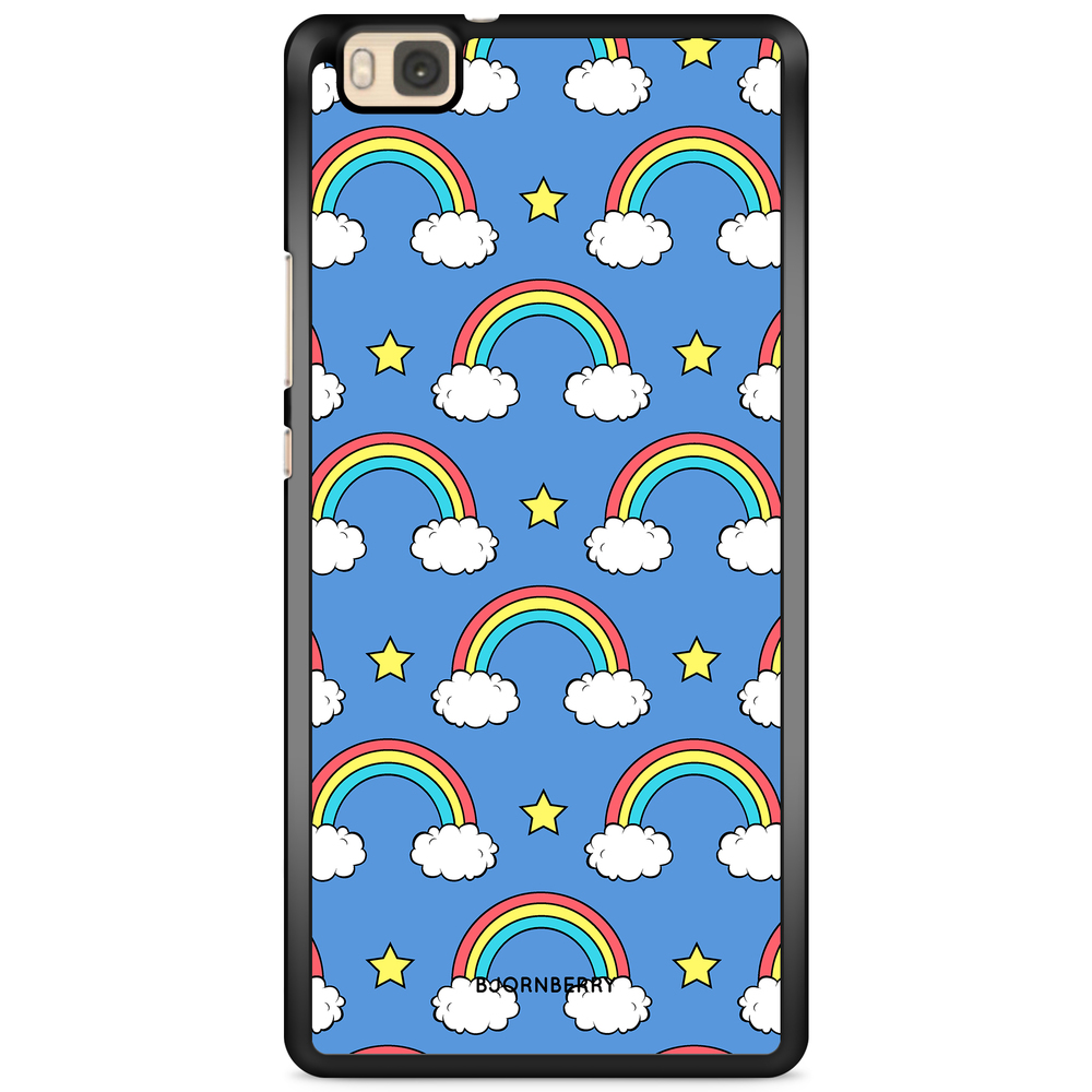 Huawei P8 Lite Case - Rainbow Pattern