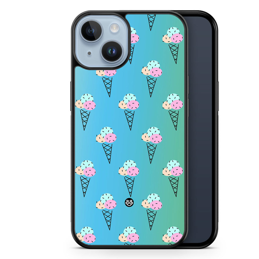 iPhone 14 Plus Case - Ice Cream Pattern