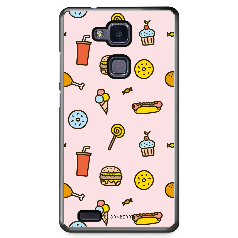 Huawei Honor 5X Case - Junk Food Pattern