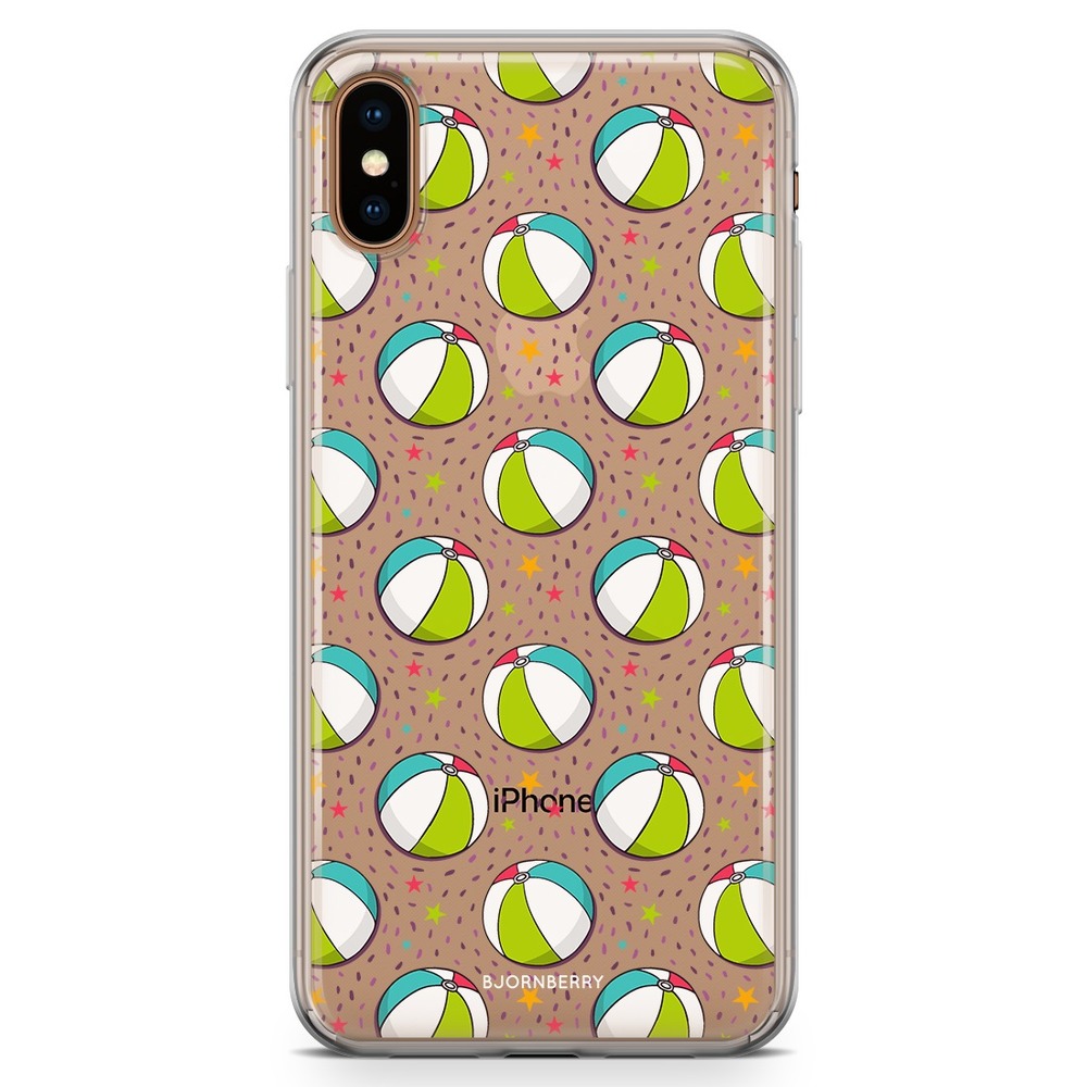 iPhone Xs Max Fashion Case - Beach Ball Pattern
