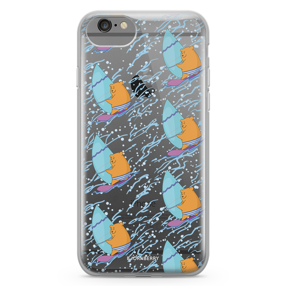 iPhone 6/6s Fashion Case - Bear Surfer