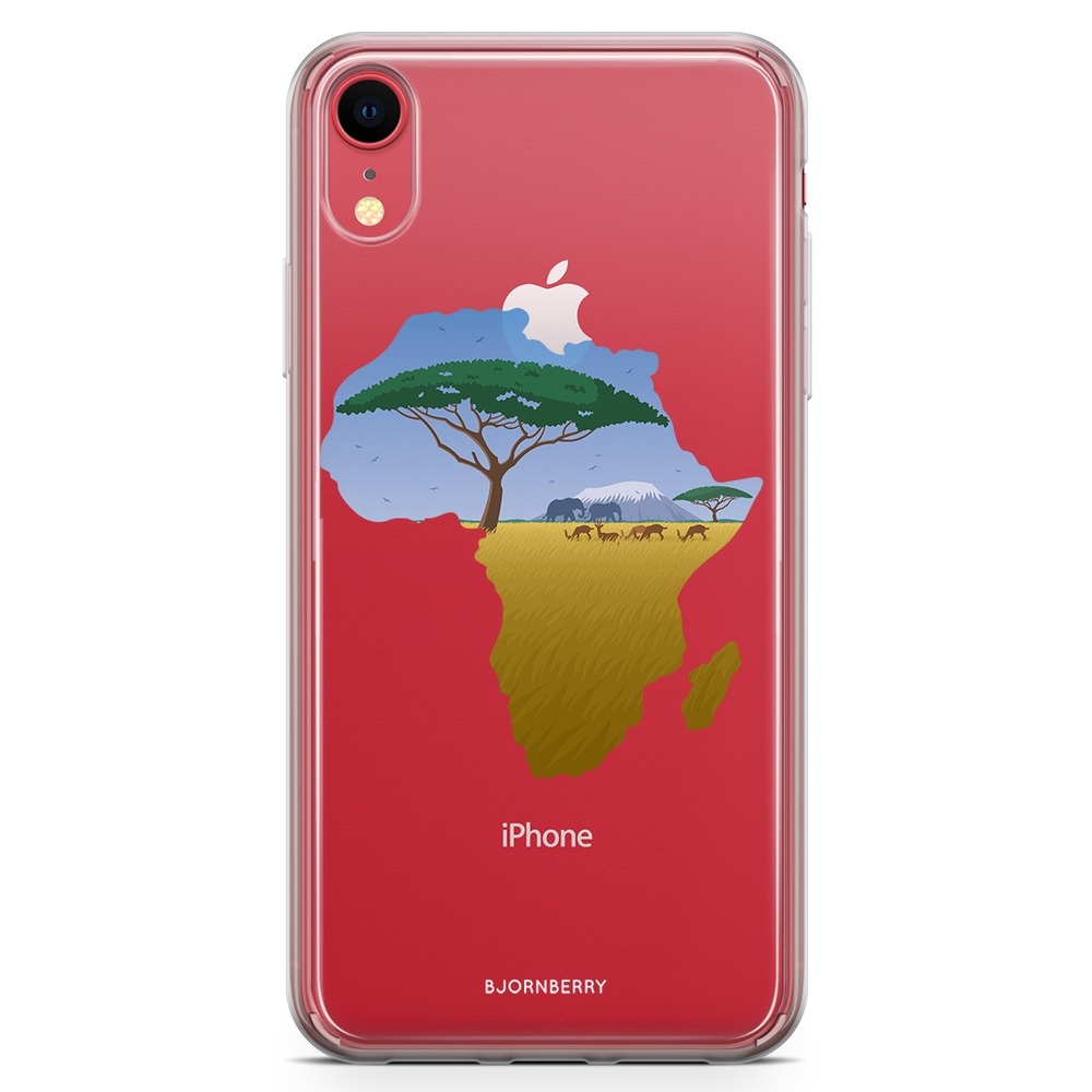 iPhone XR Fashion Skal - Afrika Blå