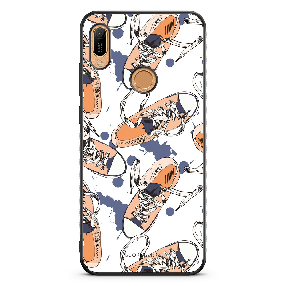 Huawei Y6 2019 Case - Shoes Pattern
