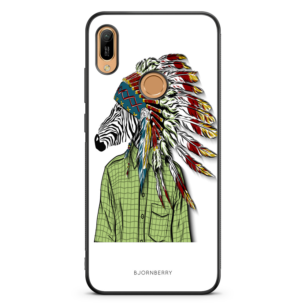 Huawei Y6 2019 Case - Hipster Zebra