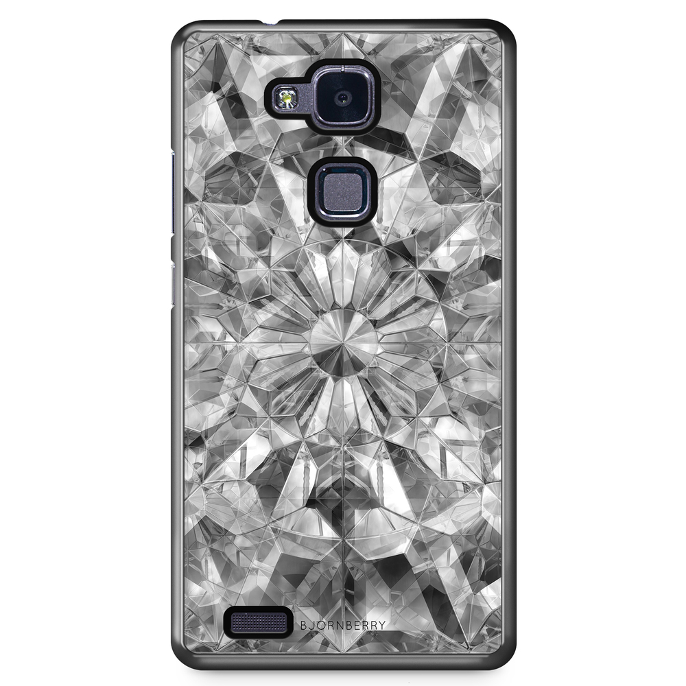 Huawei Honor 5X Case - Grey Crystals