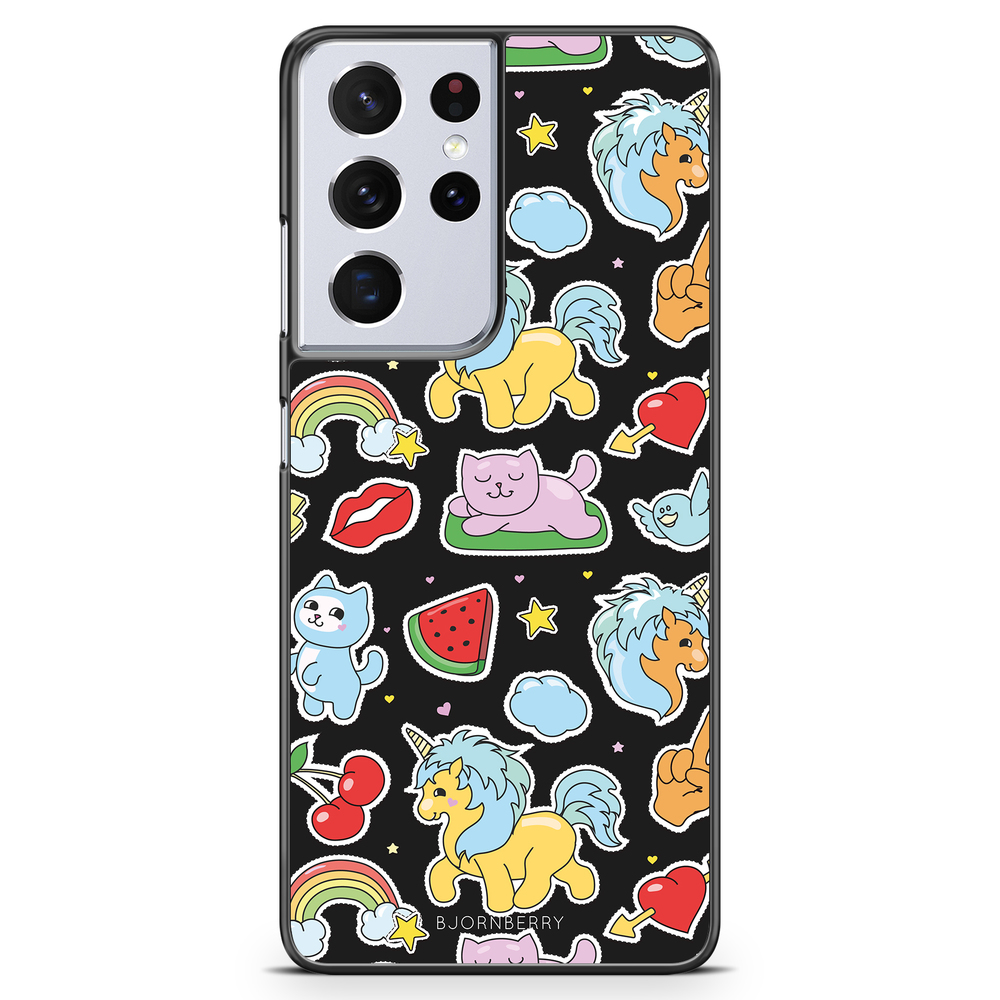Samsung Galaxy S21 Ultra Case - Cute Stickers