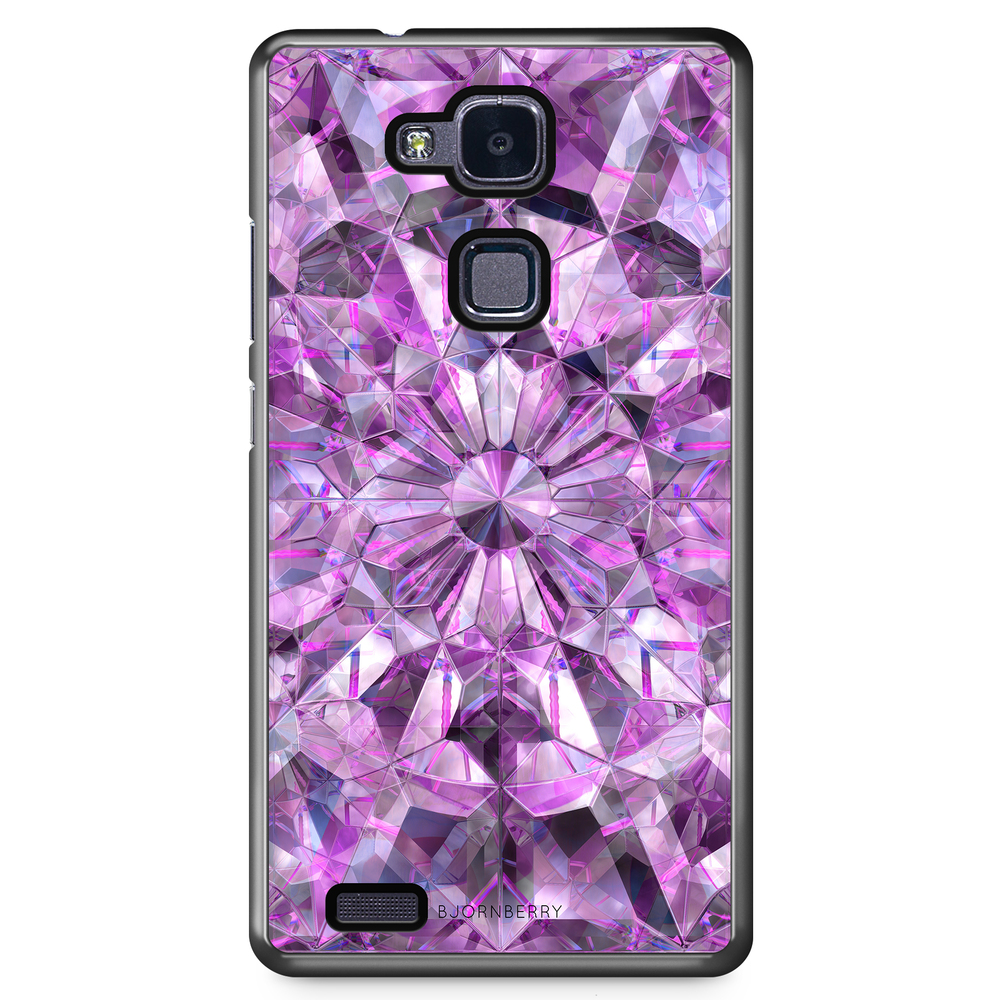 Huawei Honor 5X Case - Purple Crystals