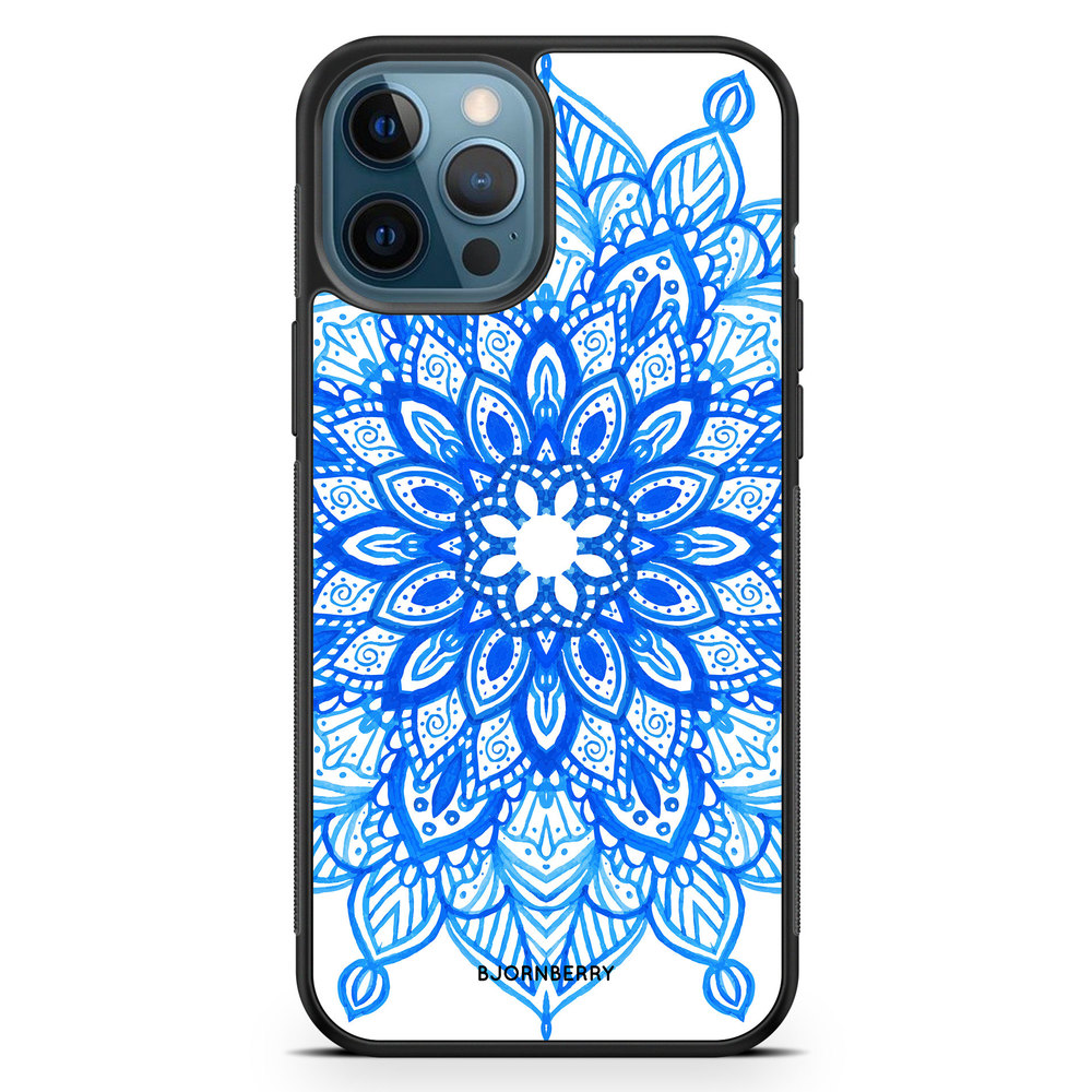 iPhone 12 Pro Case - Blue Mandala