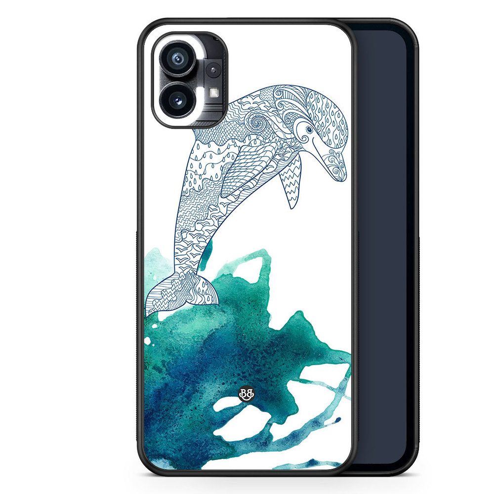 Nothing Phone (1) Case - Mandala Dolphin
