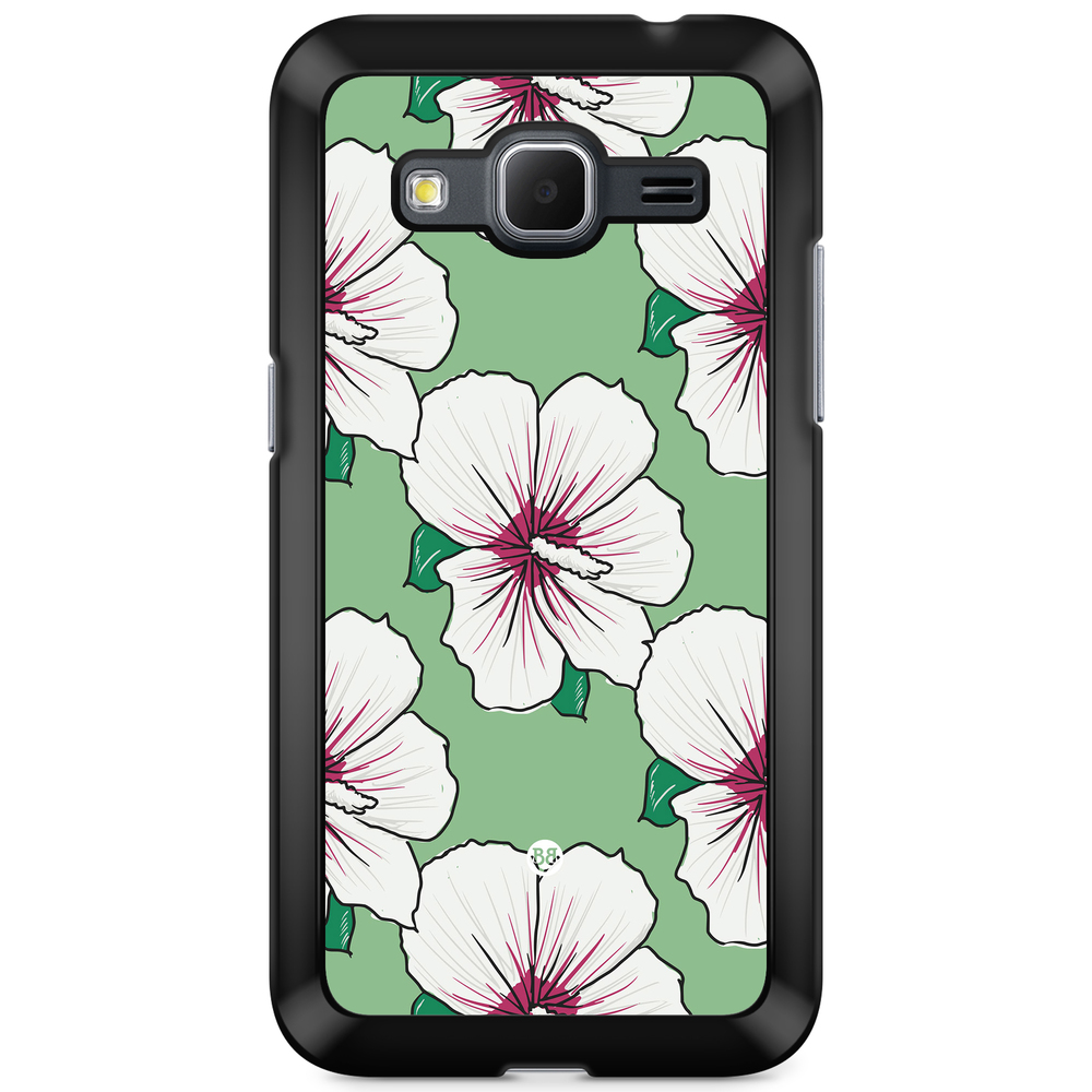 Samsung Galaxy Core Prime Case - Creamy White Flowers
