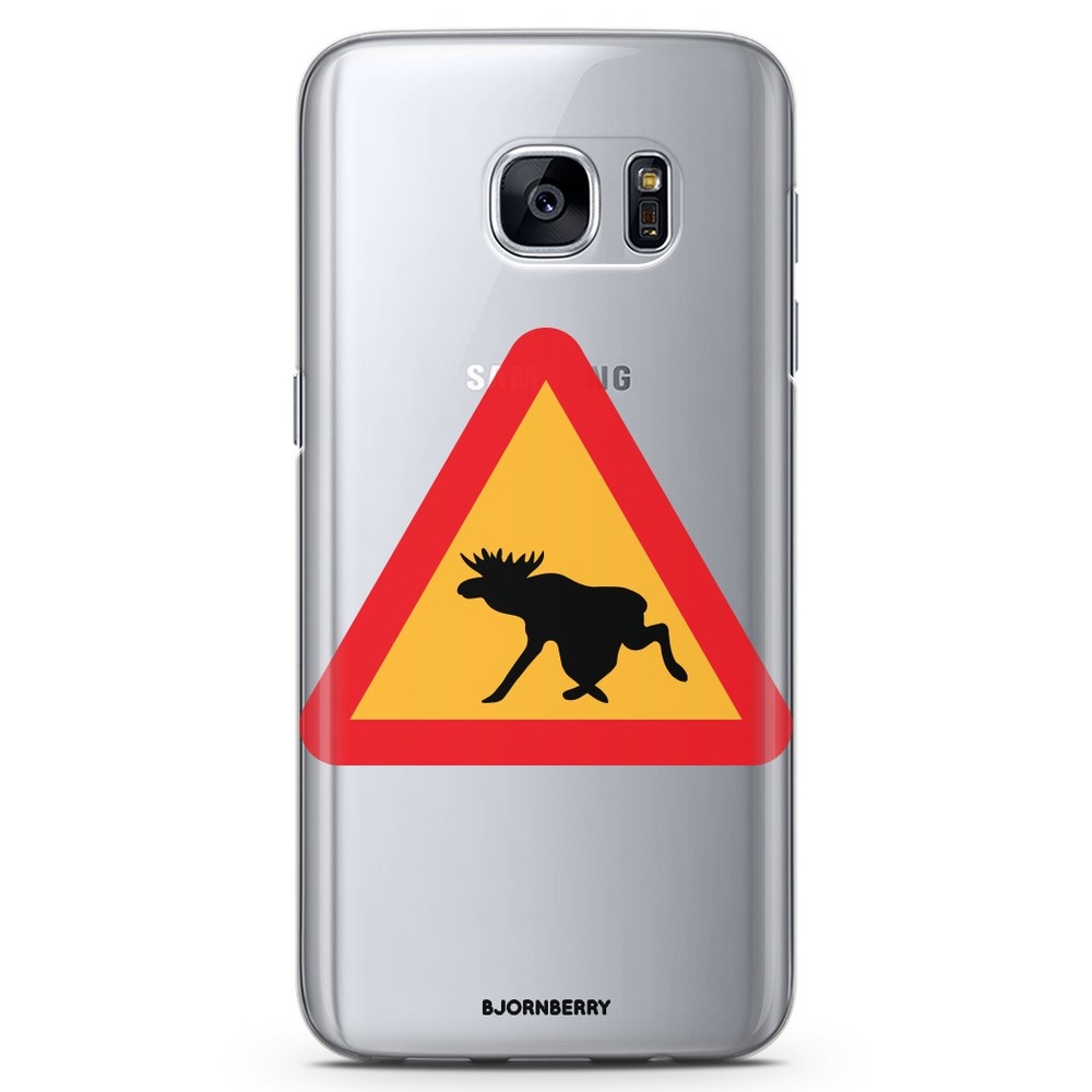 Samsung Galaxy S6 TPU Case - Moose Sign