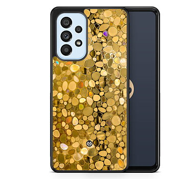 Samsung Galaxy A53 5G Case - Stained Glass Gold