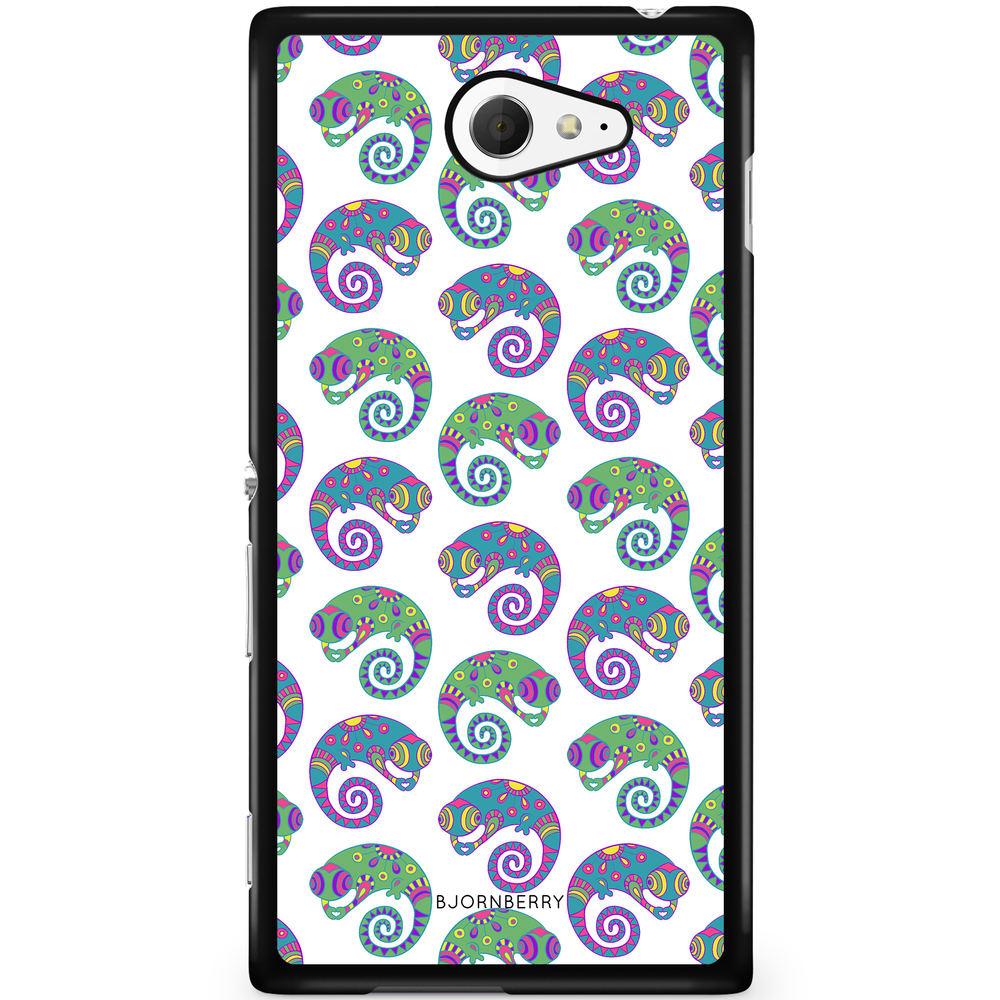 Sony Xperia M2 Aqua Case - Lizards