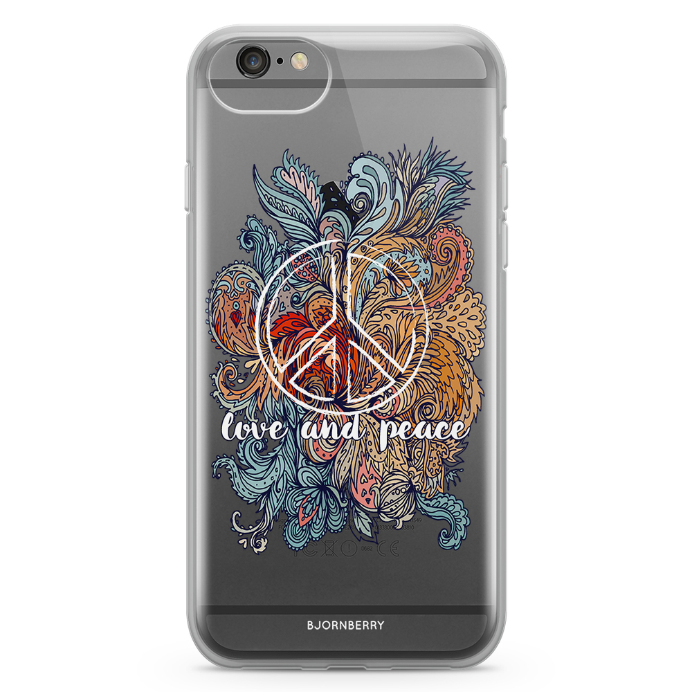 iPhone 6/6s Fashion Skal - Love and peace