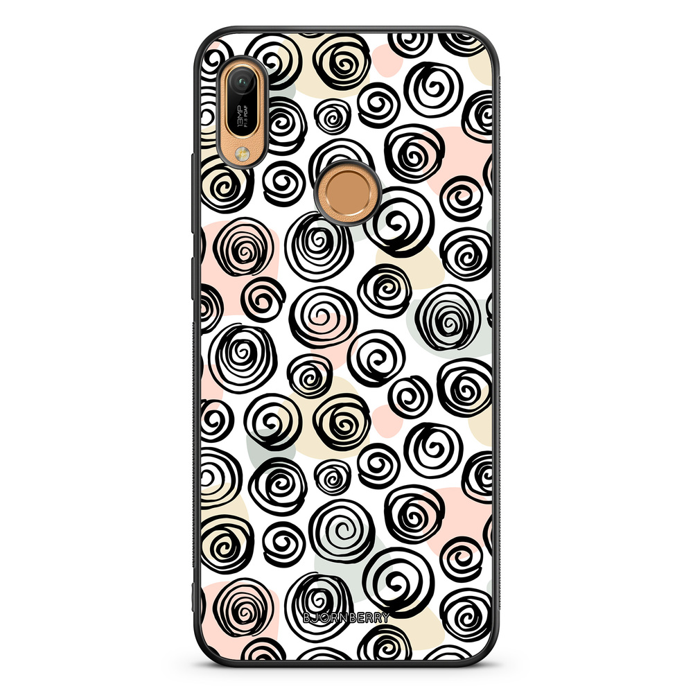 Huawei Y6 2019 Case - Circular Pattern