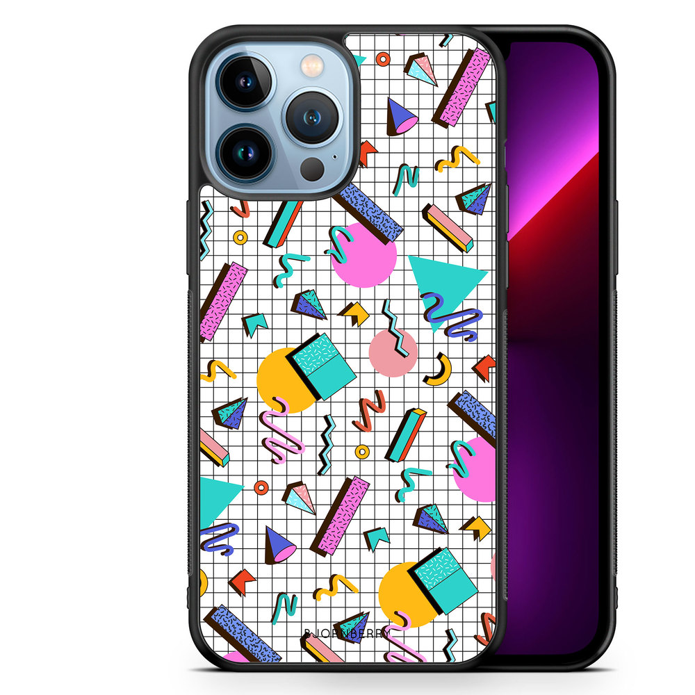 iPhone 13 Pro Max Case - 80s Pattern