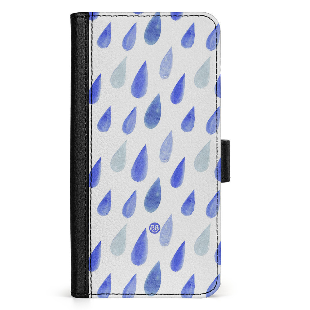 Xiaomi 13 Pro Wallet Case - Watercolor Rain