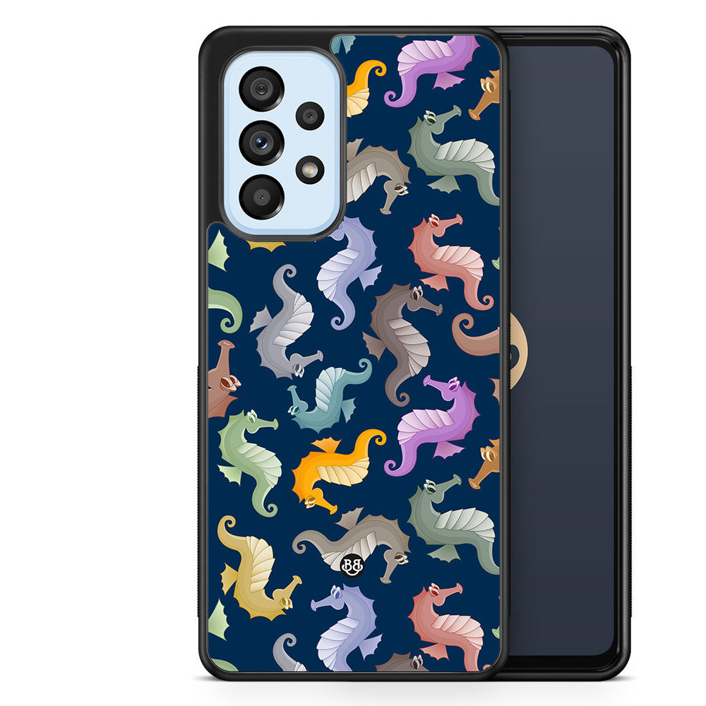 Samsung Galaxy A53 5G Case - Cartoon Sea-Horse