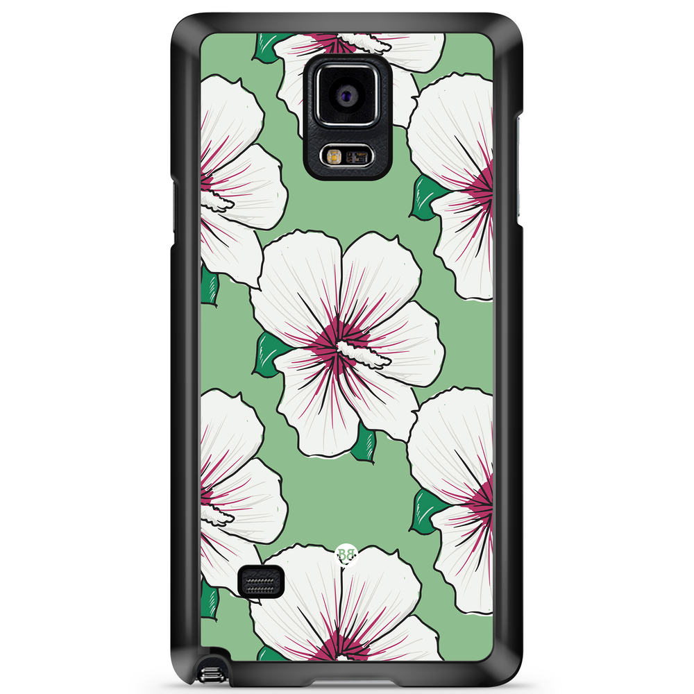 Samsung Galaxy Note 4 Case - Creamy White Flowers