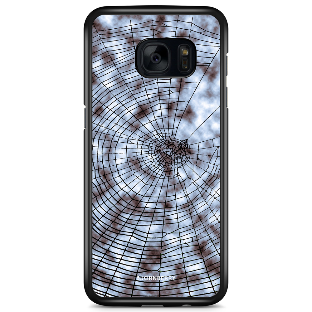 Samsung Galaxy S7 Edge Case - Black Spiderweb