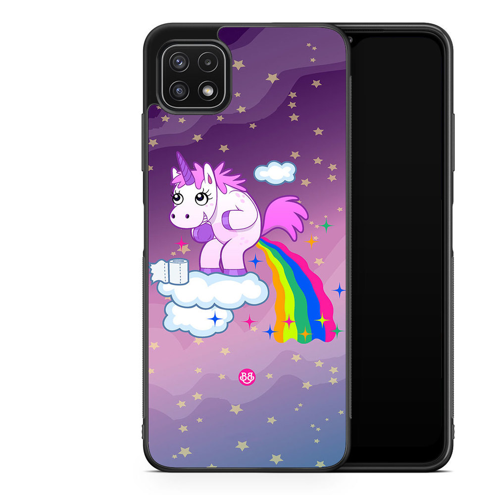 Samsung Galaxy A22 5G Case - Pooping Unicorn
