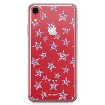 iPhone XR Fashion Skal - Rosenkvarts Stjärnor