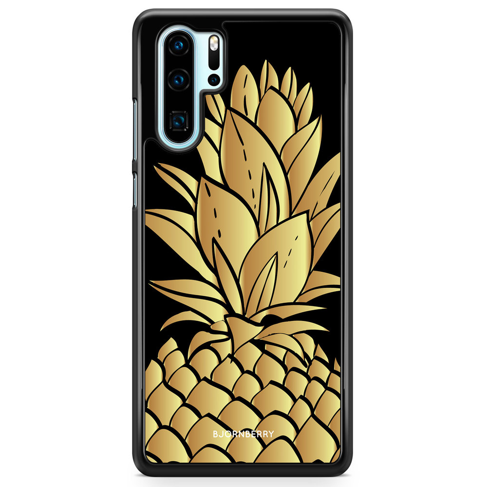 Huawei P30 Pro Case - Gold Pineapple