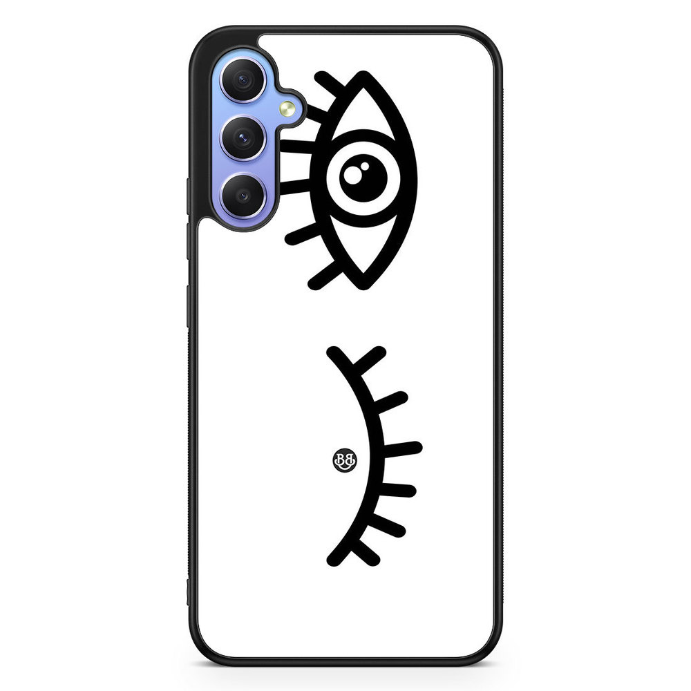 Samsung Galaxy A34 5G Case - Black Eyes