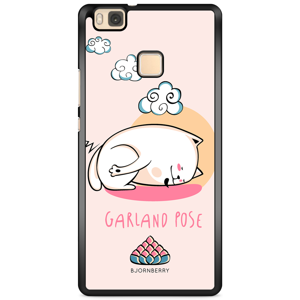 Huawei P9 Lite Case - Yoga Cat Garland