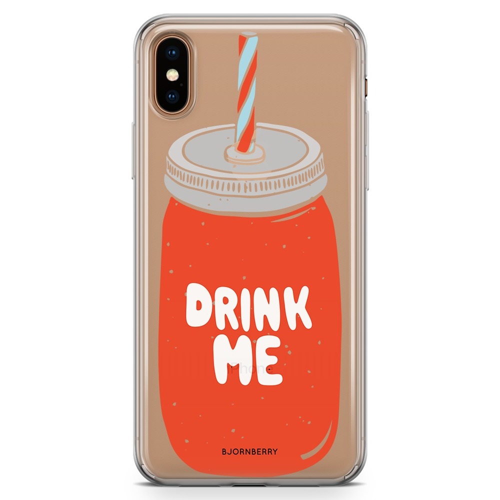 iPhone Xs Max Fashion Skal - Drink Me