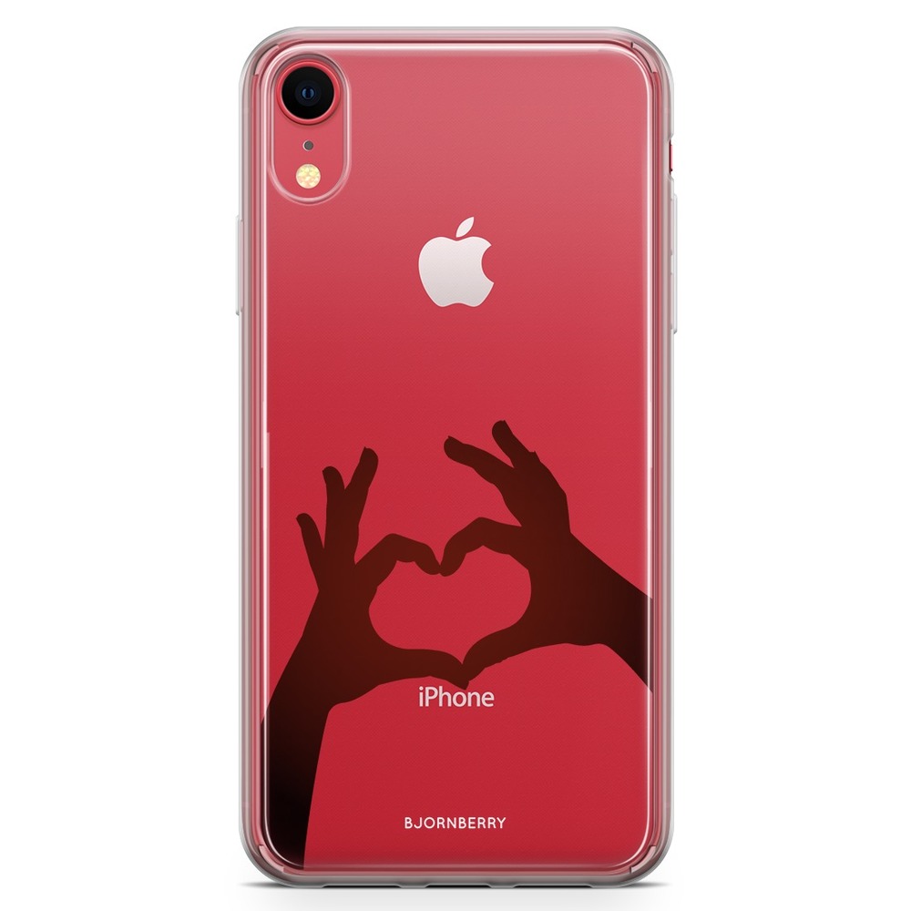 iPhone XR Fashion Case - Hands Heart
