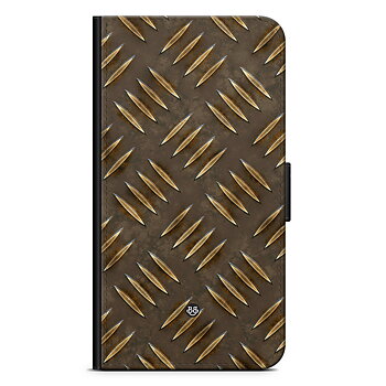 Xiaomi Redmi 10 Wallet Case - Steel pattern