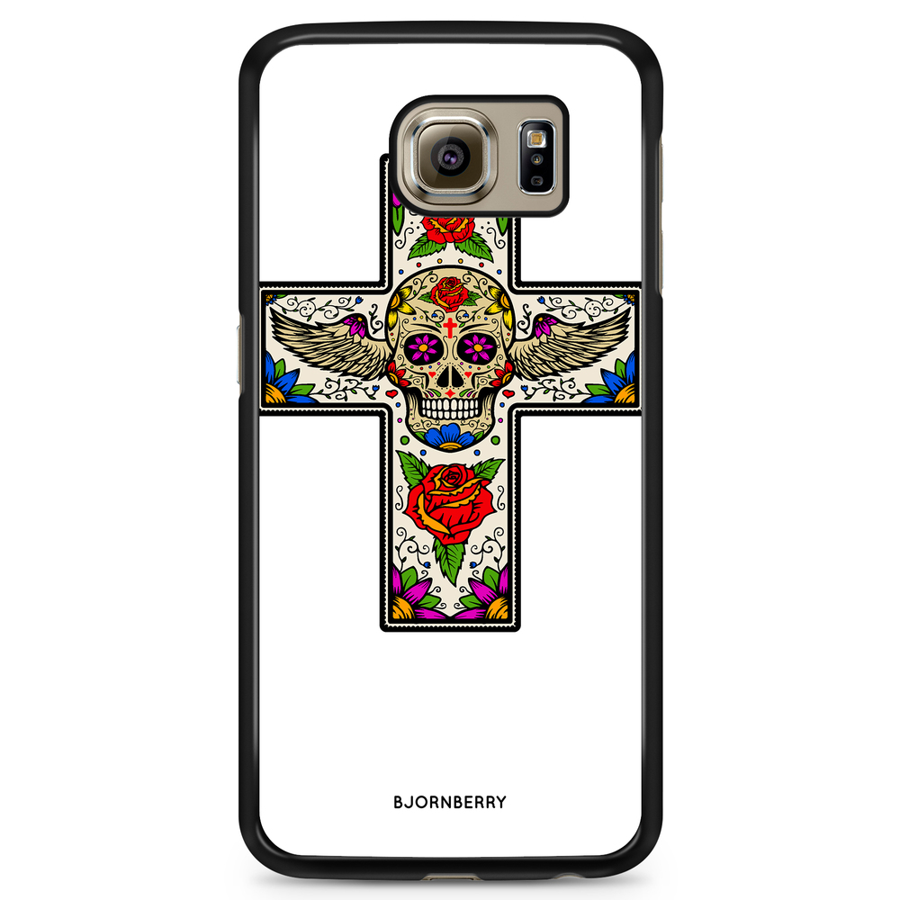 Samsung Galaxy S6 Case - Skull Cross