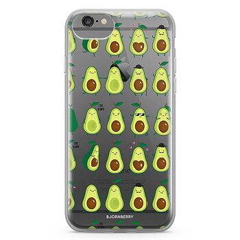 iPhone 6/6s Fashion Case - Avocado Pattern