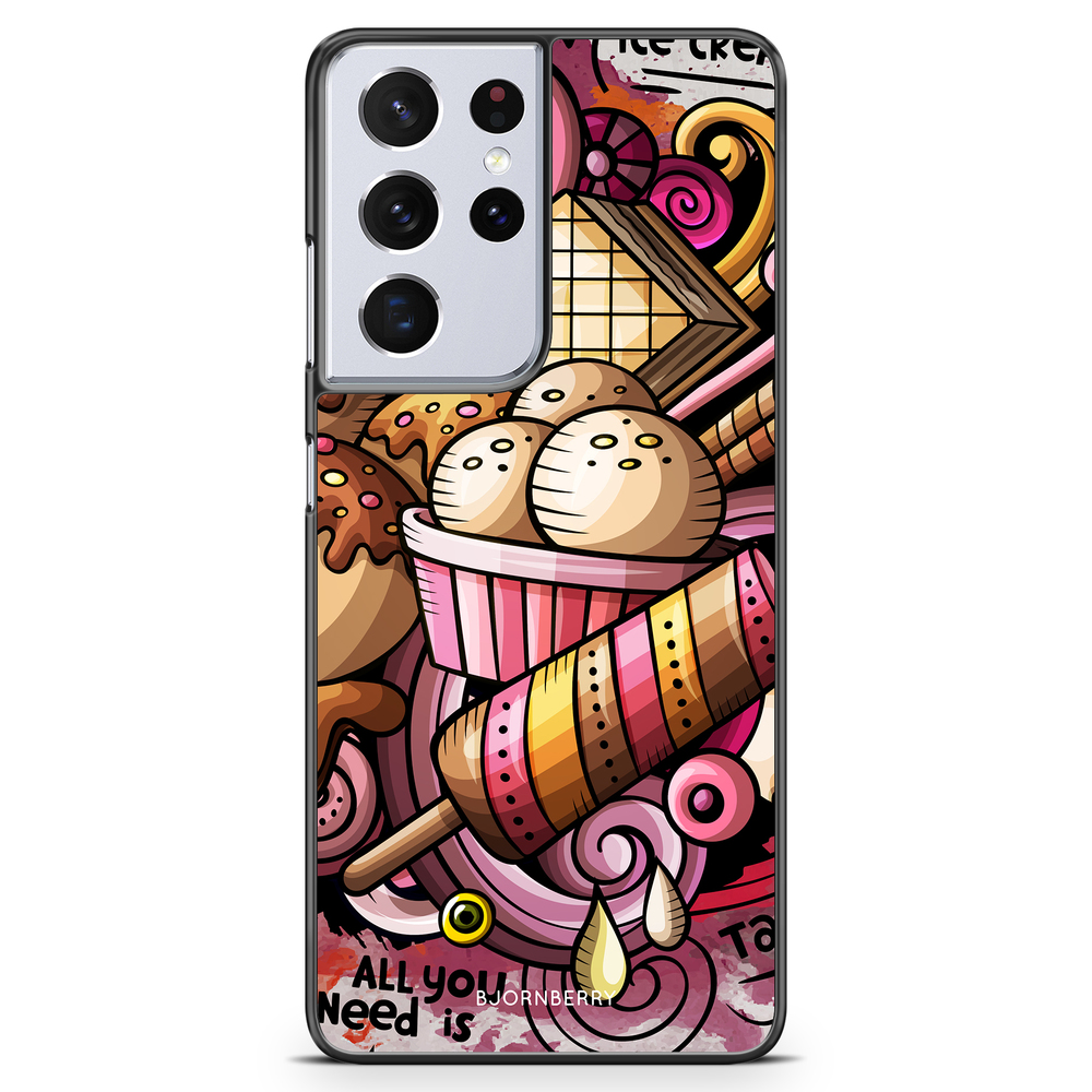Samsung Galaxy S21 Ultra Case - Need Ice Cream