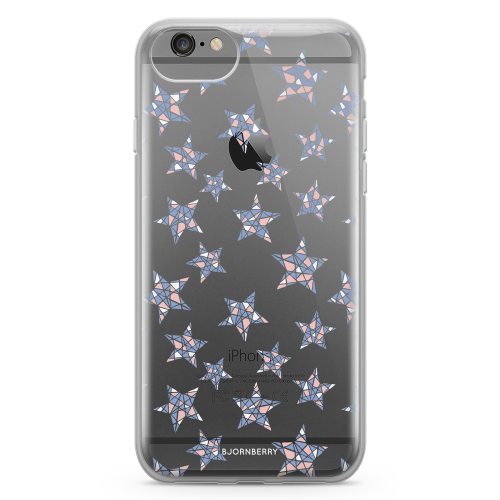 iPhone 6/6s Fashion Case - Rose Quartz Stars