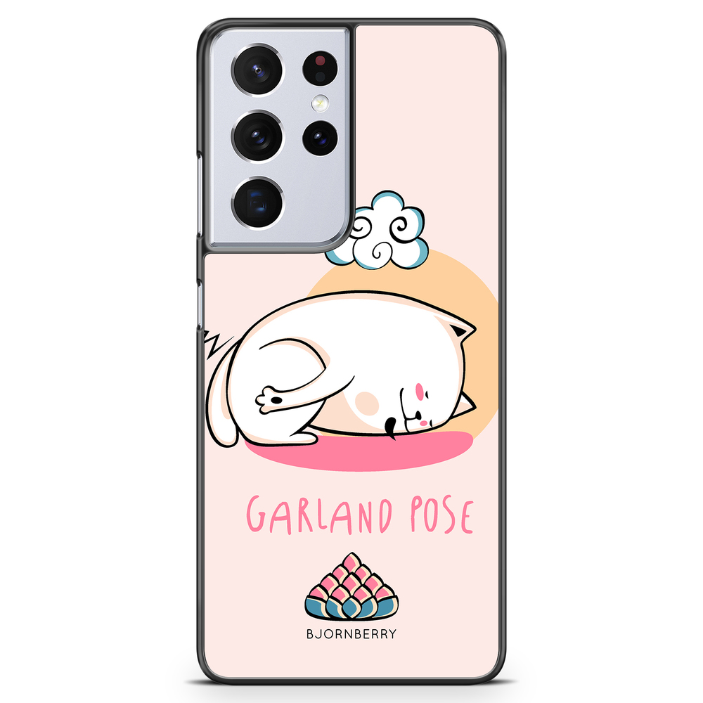 Samsung Galaxy S21 Ultra Case - Yoga Cat Garland