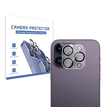 Bjornberry iPhone 14 Pro Max Kameralinsskydd - Härdat Glas