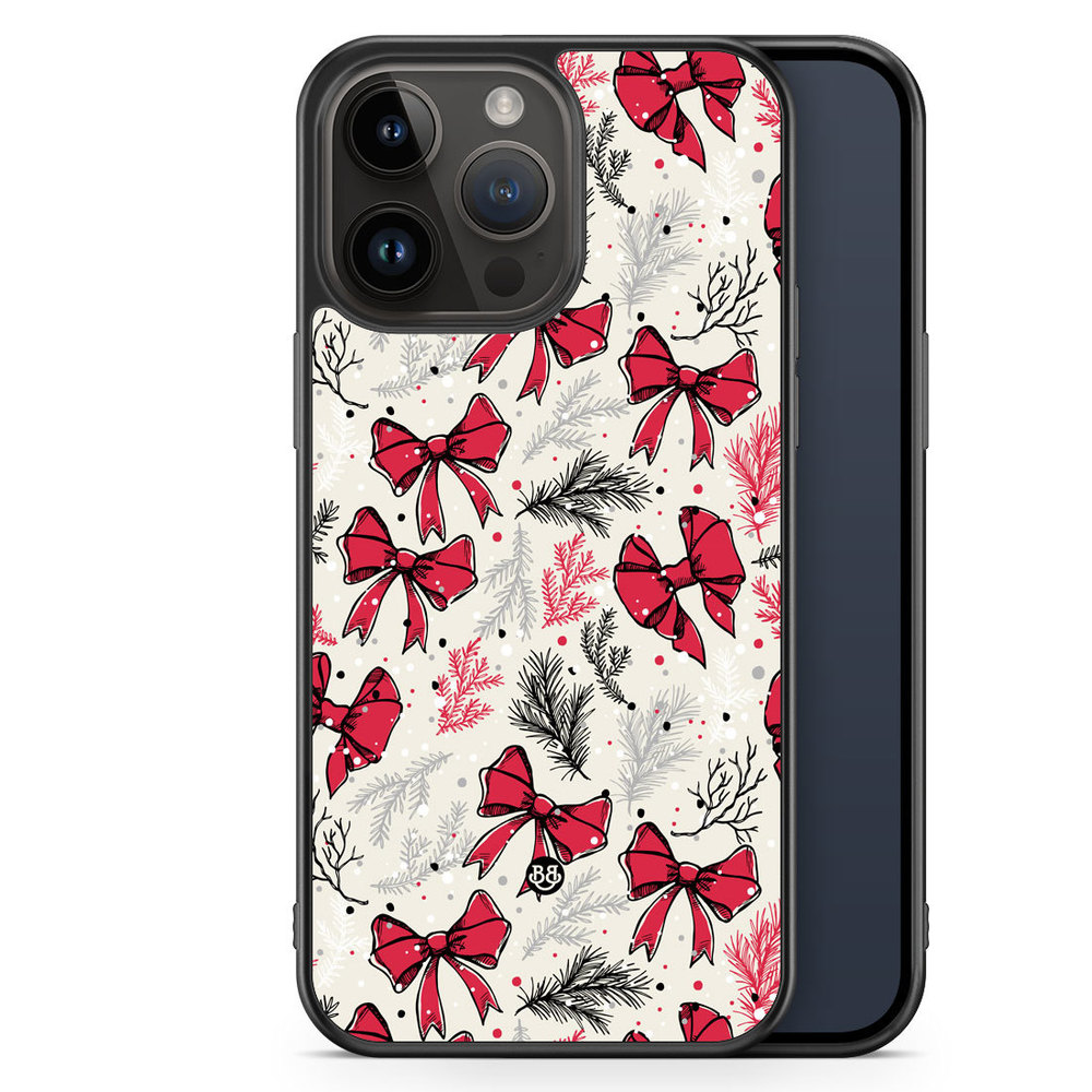 iPhone 14 Pro Max Case - Christmas Bows