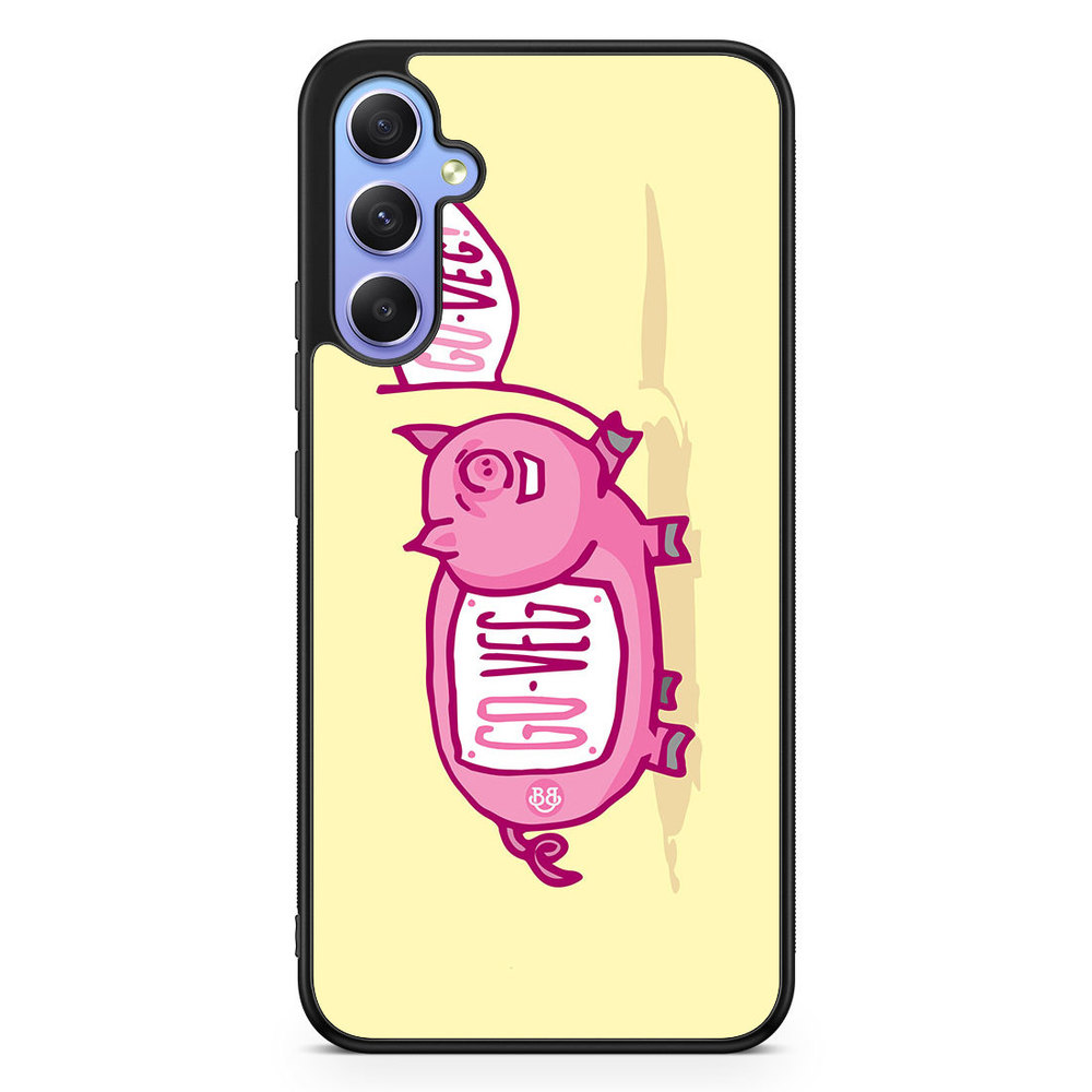 Samsung Galaxy A34 5G Case - Pink Pig