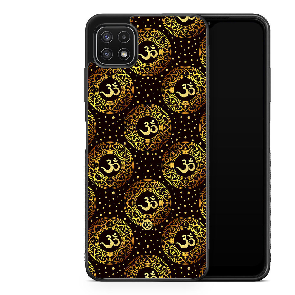 Samsung Galaxy A22 5G Case - Om Pattern