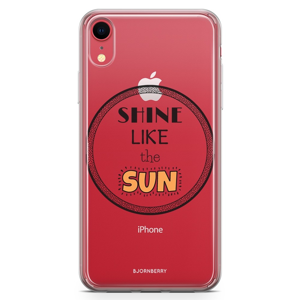 iPhone XR Fashion Skal - Shine like the sun