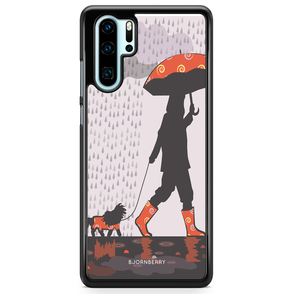 Huawei P30 Pro Case - Walking In The Rain