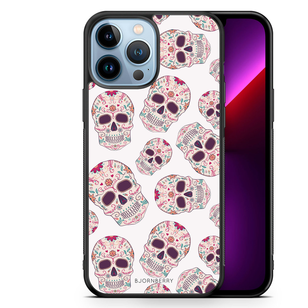 iPhone 13 Pro Max Case - Calavera Skulls